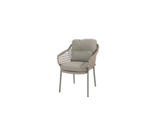 214018_ Jura stacking dining chair olive with 2 cushions 01