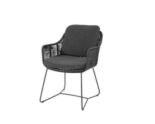 91390_ Belmond dining chair anthracite with 2 cushions 01