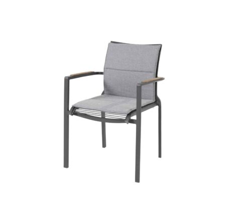 91404_ Melbourne stacking chair rope anthracite with cushion 01