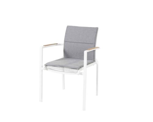 91405_ Melbourne stacking chair rope white with cushion 01